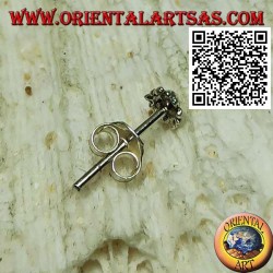 Mini pendiente de plata, la pequeña araña