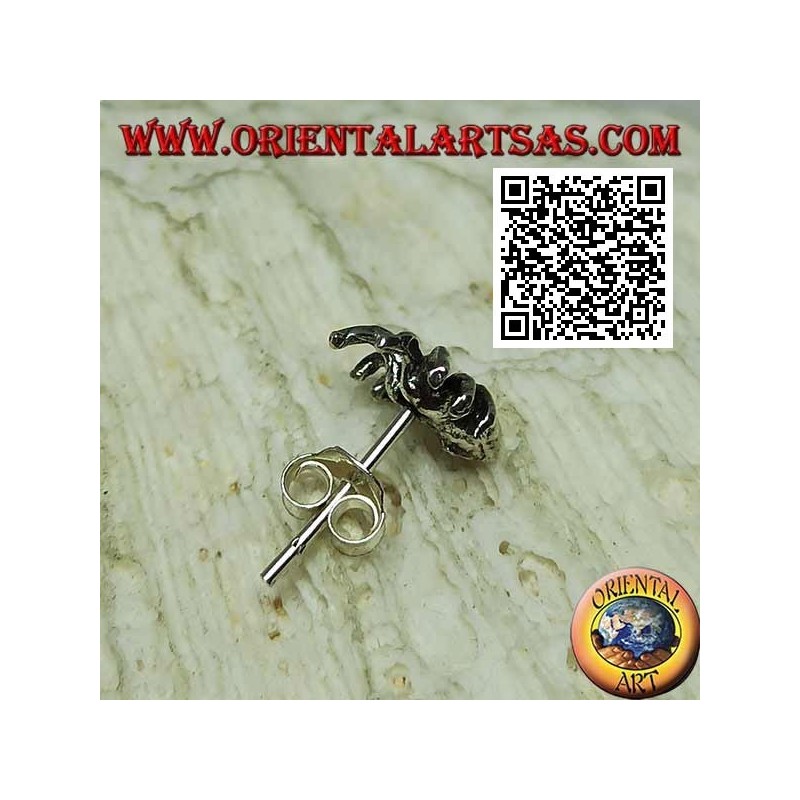 Mini pendiente de plata, la "tarántula" (la gran araña)
