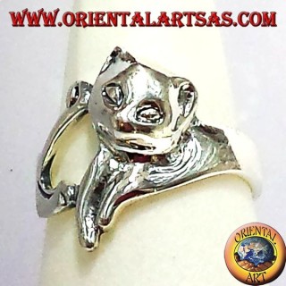 Katze-Ring (cat) Silber