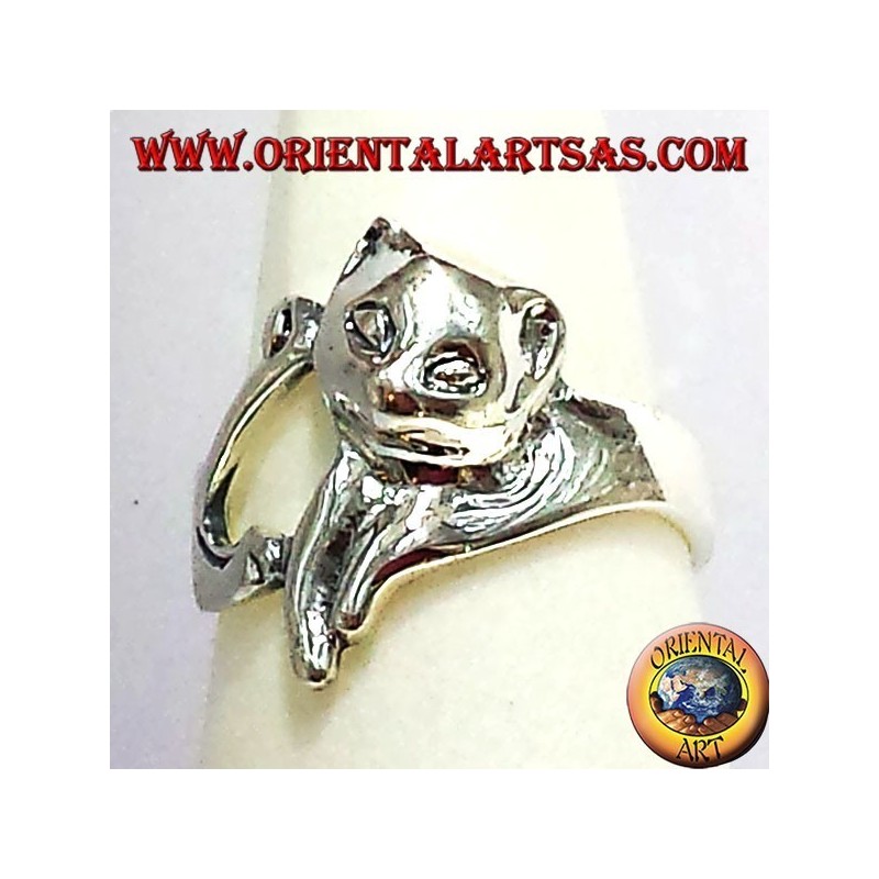 Cat Ring (cat) Silver