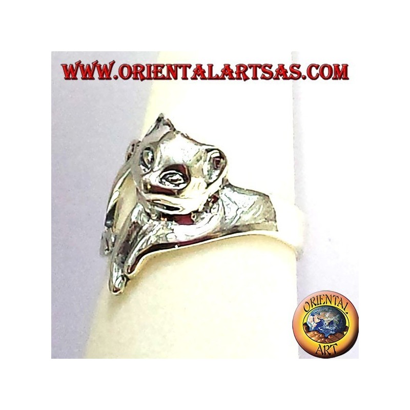 Katze-Ring (cat) Silber