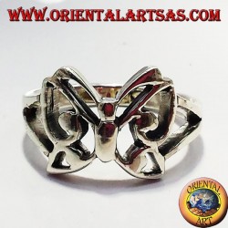 Schmetterlings-Ring in Silber