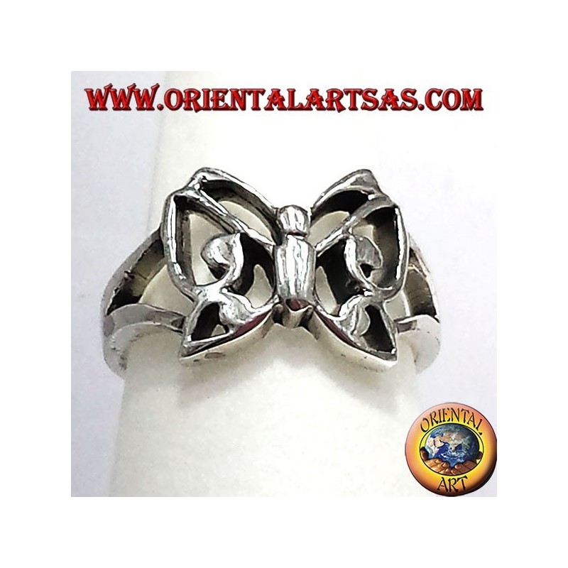 Schmetterlings-Ring in Silber