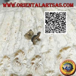 Boucle d'oreille mini argent, le dromadaire