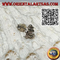 Mini silver earring, Mr. Potato (Toy Story)