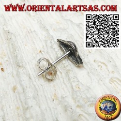 Mini pendiente de plata, el OVNI (la nave extraterrestre)