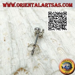 Mini pendiente de plata, el pastor con el palo