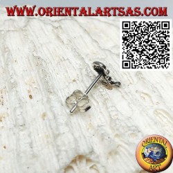 Pendiente de plata mini, Piolín canario