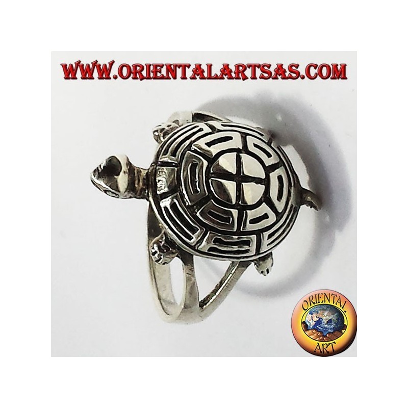 Turtle Silberring