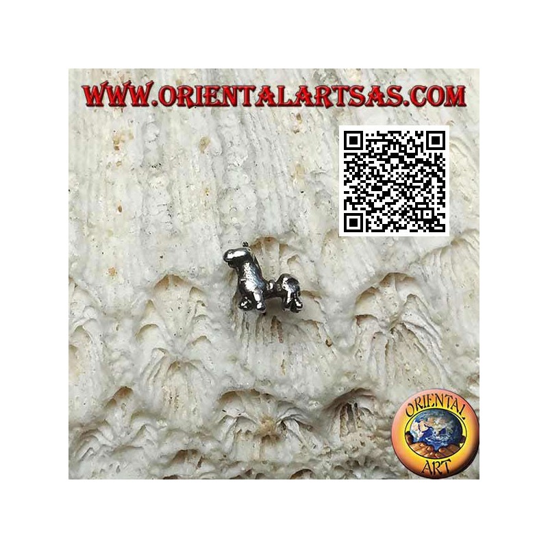 Mini pendiente de plata, la llama