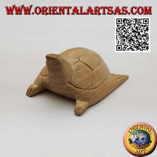 Tortue de mer Caretta en bois d'hibiscus 7 cm