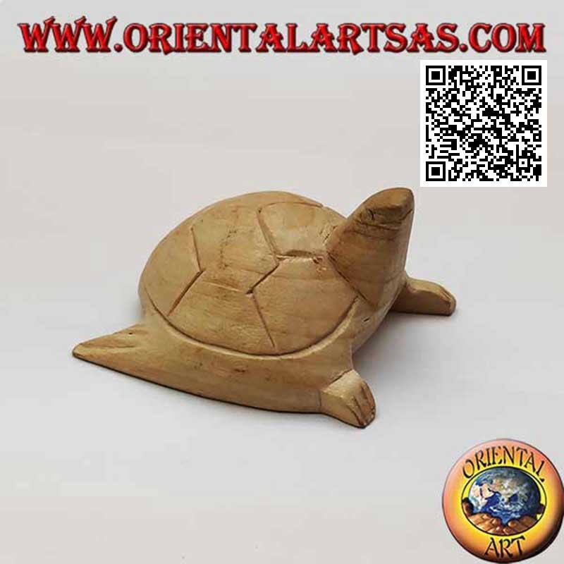 Caretta Meeresschildkröte aus 7 cm Hibiskusholz