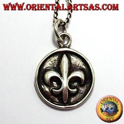 Lily Pendentif (en héraldique) du médaillé d'argent