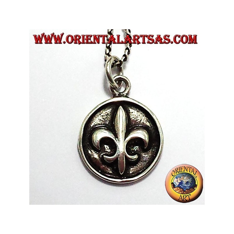 Lily Pendentif (en héraldique) du médaillé d'argent