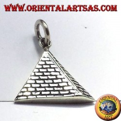 silver pendant pyramid 925