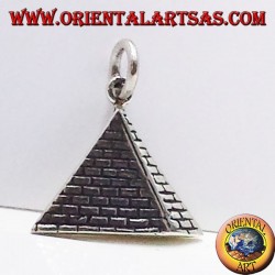 silver pendant pyramid 925