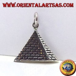 ciondolo piramide in argento 925
