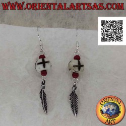 Orecchini in argento con...