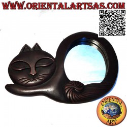 Miroir mural, chat...