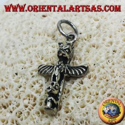 Silber Anhänger (Indian Totems von Amerika)