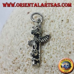 Silber Anhänger (Indian Totems von Amerika)