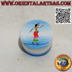 Sahara style hand painted...