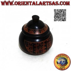 Round jewelry box with...