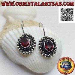 Silberne Ohrringe mit...