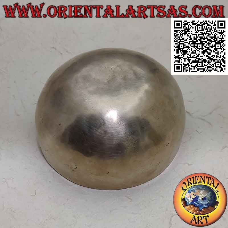 Campana tibetana hecha a mano con una aleación de siete metales 13,5 cm Ø con badajo (560 g)