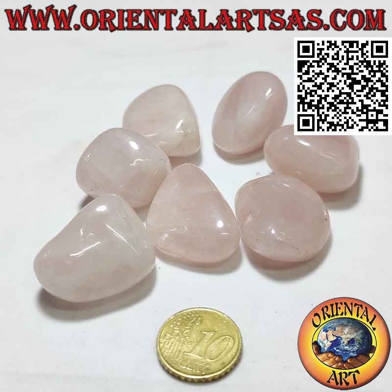 Tumbled rose quartz (medium)