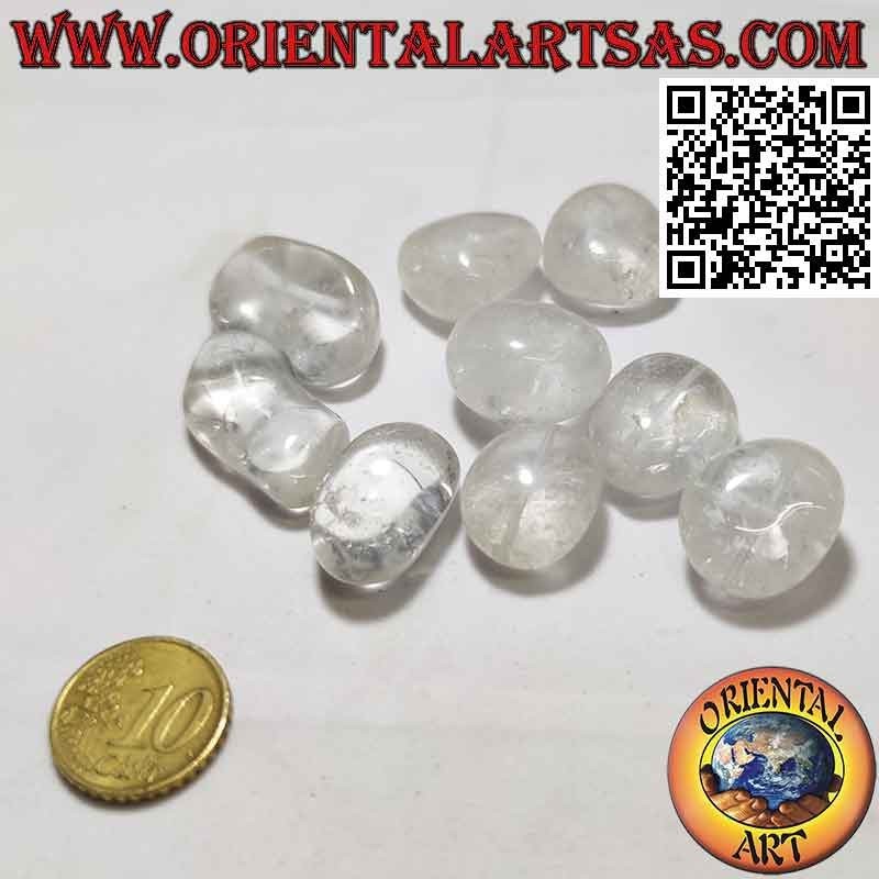 Hyaline Quartz (Bergkristall) fiel