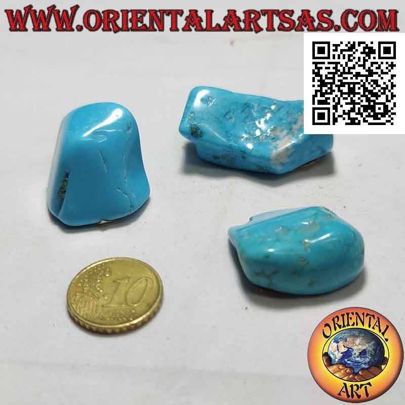 Tumbled turquoise