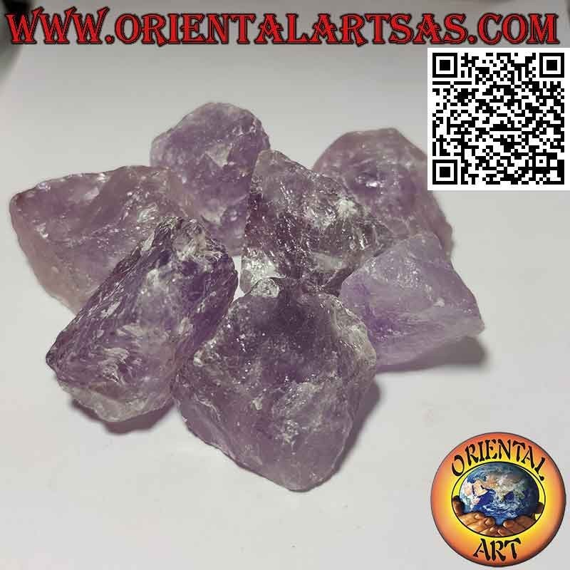 Ametista grezza (Brasile), 50g→70g
