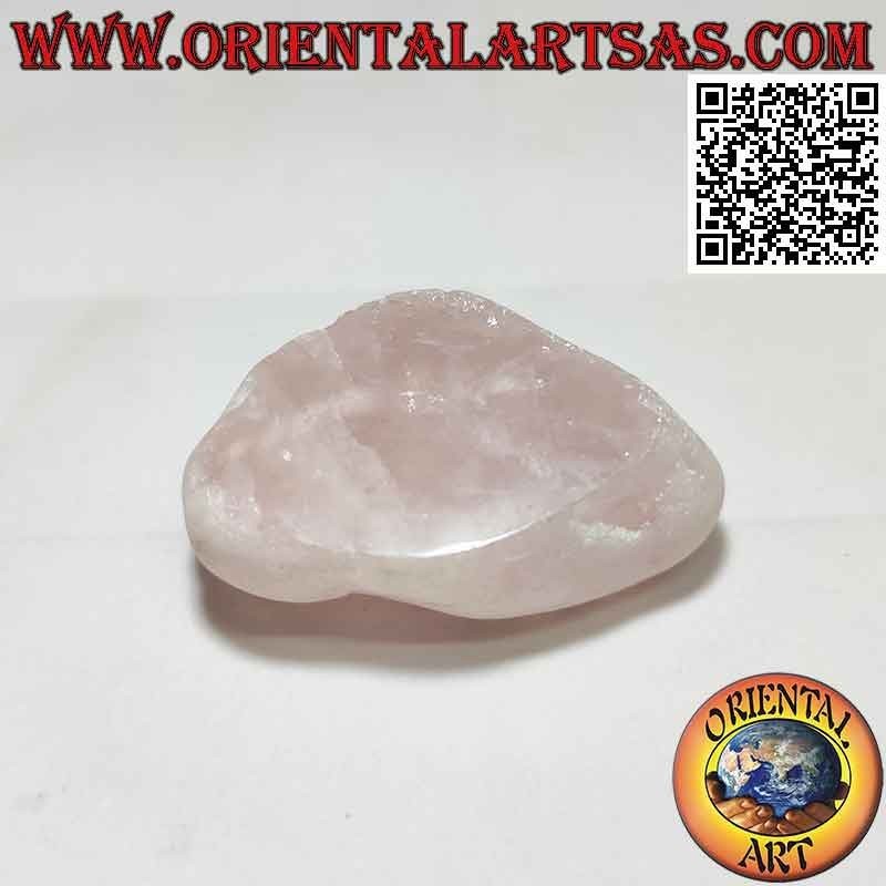Oeuf d'Ema en Quartz Rose, "Pierre de Voyant" (60 g)