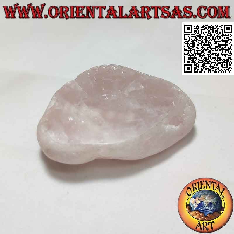 Oeuf d'Ema en Quartz Rose, "Pierre de Voyant" (60 g)