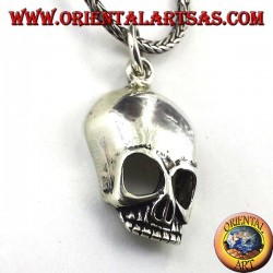 ciondolo in argento teschio