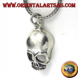 ciondolo in argento teschio