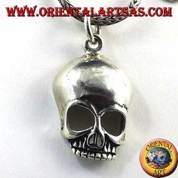 ciondolo in argento teschio