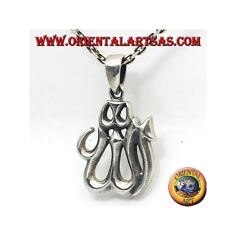 ciondolo Allah in argento