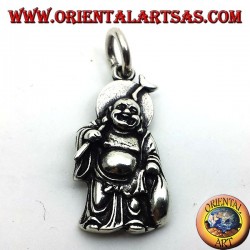 Buddha-Anhänger Silber Reichtum
