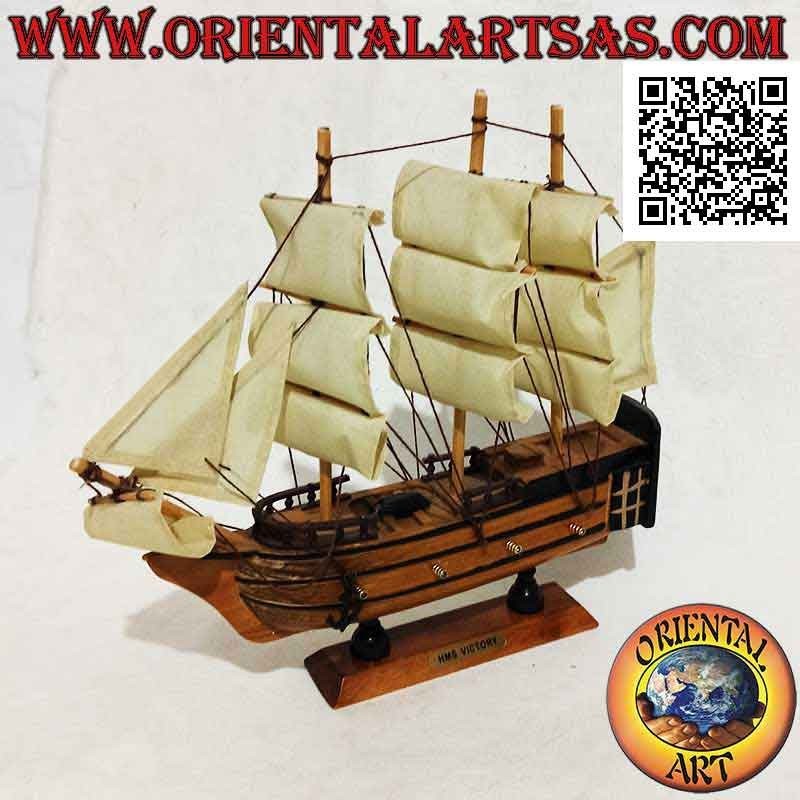 Maquette du voilier en bois "HMS Victory"