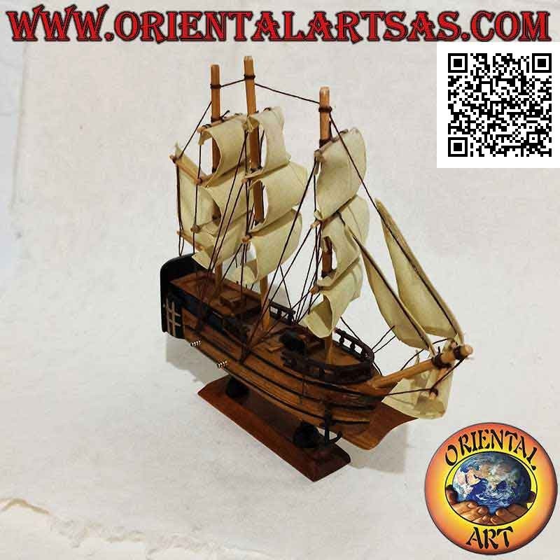 Maquette du voilier en bois "HMS Victory"