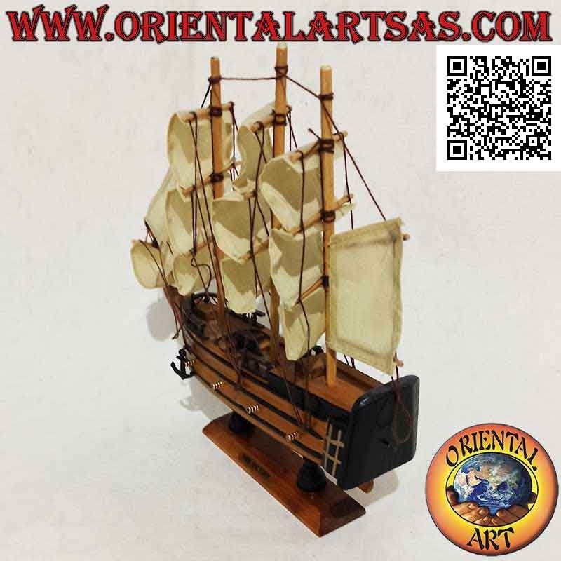 Modellino in scala del veliero "HMS Victory" in legno