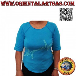 Freier Pullover mit rohem...