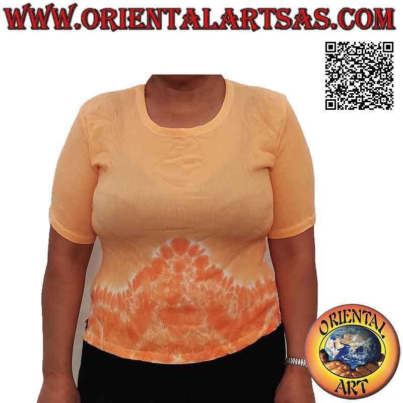 Blusa Rayón Free Size Estampado Étnico Degradado Indonesia