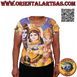 Kurzärmliges T-Shirt mit...