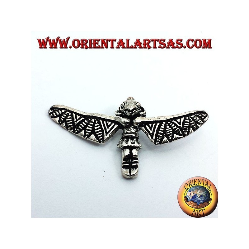 colgante Totem incas en plata