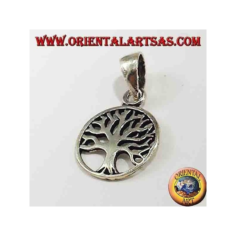 Silber Anhänger, kleiner Baum des Lebens