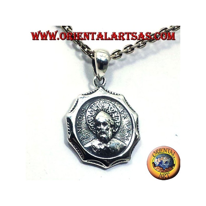 San Nicola pendentif en argent