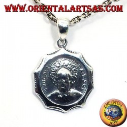 San Nicola pendant in silver